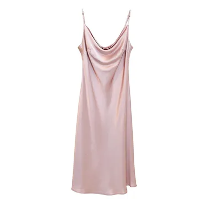 Rebirth Of Venus Pure Silk Slip Dress