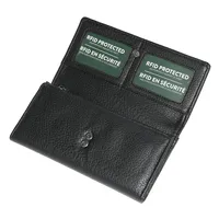 Ladies Slim Trifold Clutch Wallet