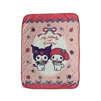 Hello Kitty & Friends My Melody And Kuromi Throw Blanket