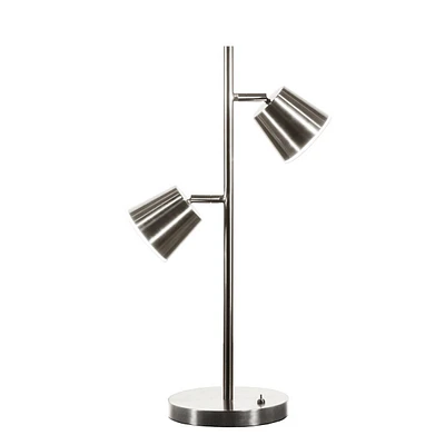 Modern Modern 2 Light Integrated Led Task Table Lamp