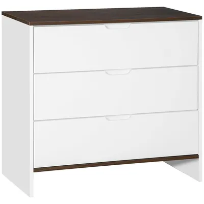 3 Drawer Dresser With Cut-out Handles