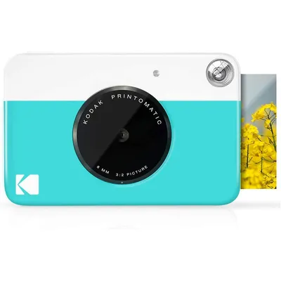 Printomatic Digital Instant Print Camera, Full Color Prints On Zink 2x3 Sticky-backed Photo Paper - Memories Instantly