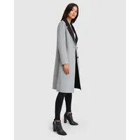 Lexington Two-tone Wool Blend Coat