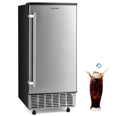 Built-in Ice Maker Free-standing/under Counter Machine 80lbs/day W/ Light