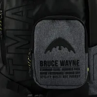 Dc Comics Batman Bruce Wayne Backpack With Removable Front Pouch