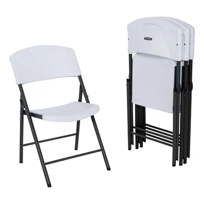 Lifetime 4-pack Commercial Folding Chair Bundle