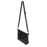 Leather Crossbody With Top Handles