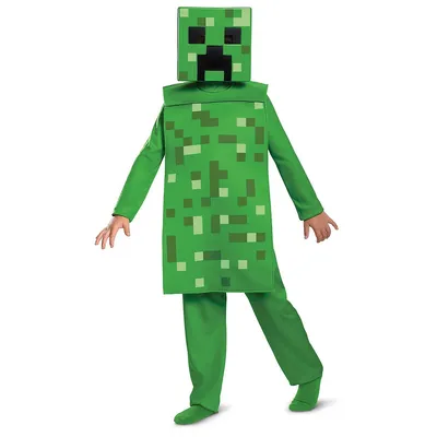 Minecraft Creeper Child Costume