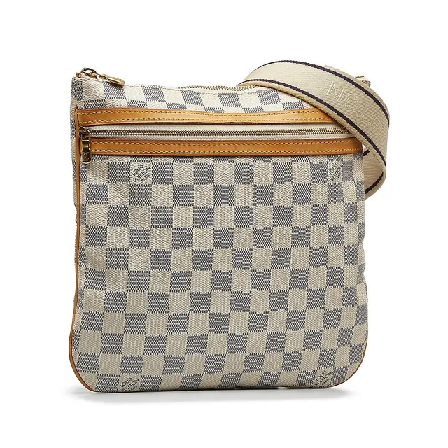 Green Louis Vuitton Damier Geant LV Cup Weatherly Crossbody Bag