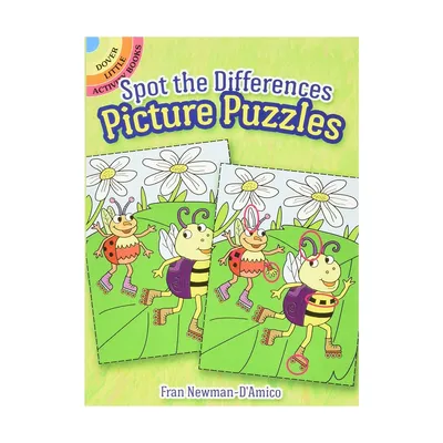 Spot The Difference Picture Puzzle Book