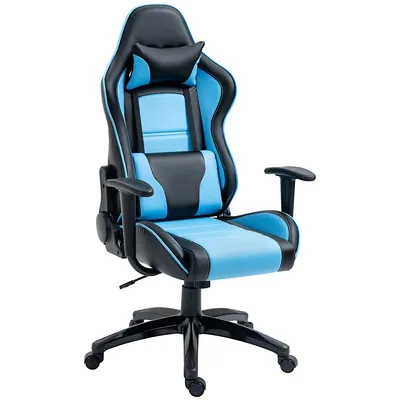 Gaming Chair With Lumbar Support And Headrest
