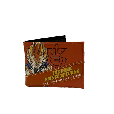 Dragon Ball Z The Dark Prince Returns Goku Vs Vegeta Wallet