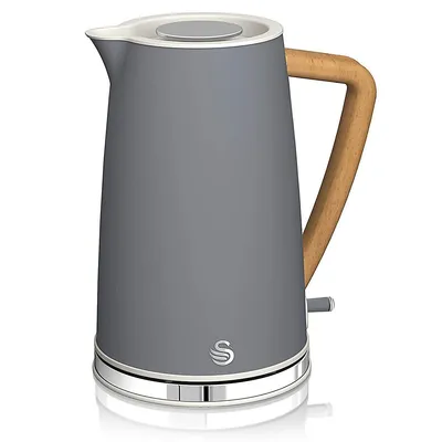 Nordic Collection Electric Kettle, 1.7 Liter Capacity, 1500 Watts