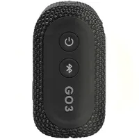 3x Go 3 Portable Waterproof Wireless Ip67 Dustproof Outdoor Bluetooth Speaker (black)