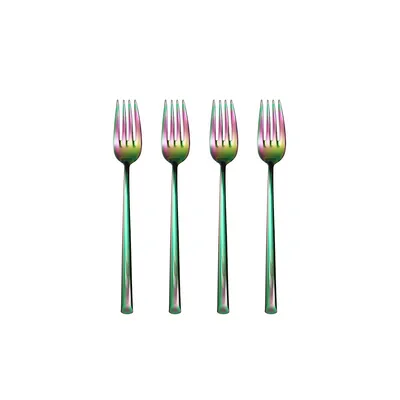 Arco Rainbow Dessert/salad Forks – Set Of 4