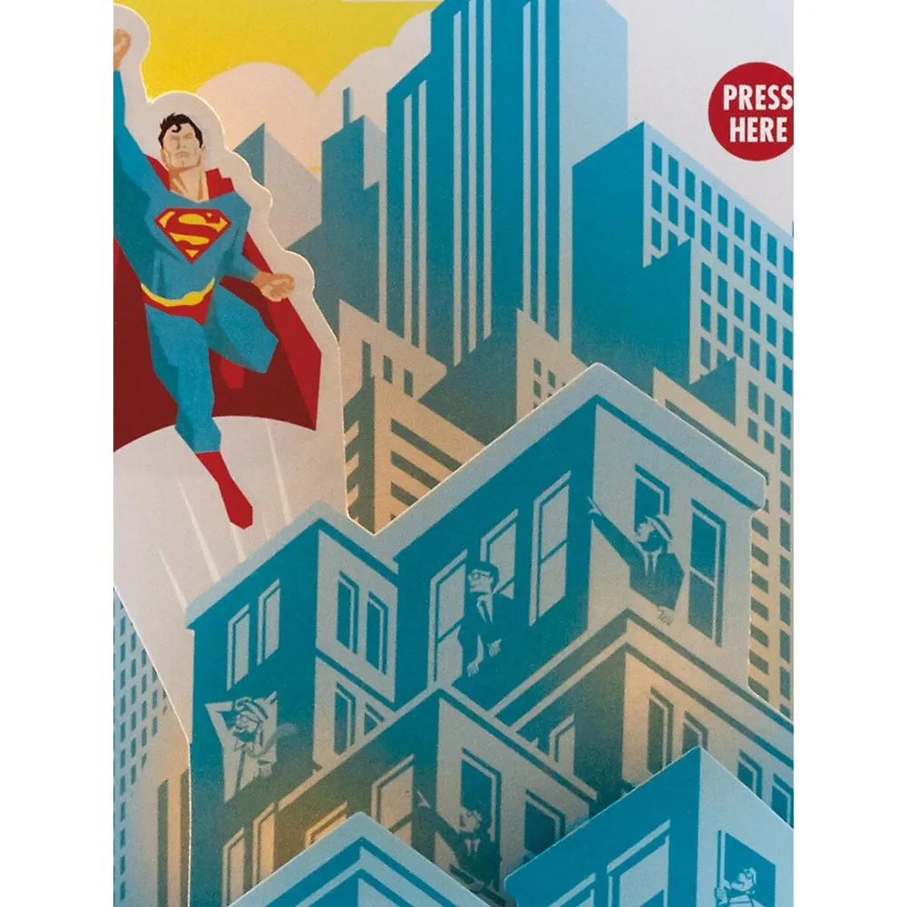 Superman Pop Up Birthday Card
