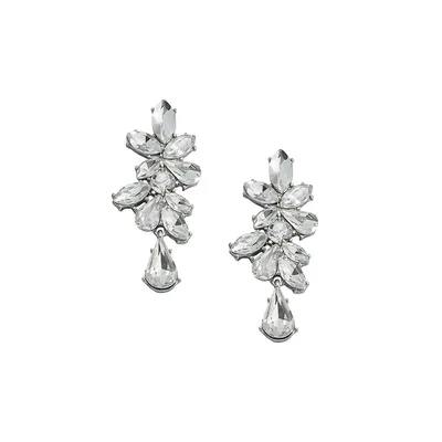 Boucles d'oreilles fantaisie à cristaux Valentina Luxe