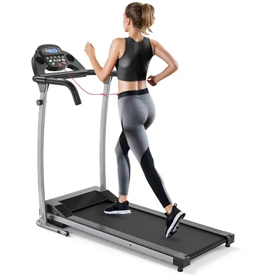 Costway 800w Folding Treadmill Electric /support Motorized Power Running Fitness