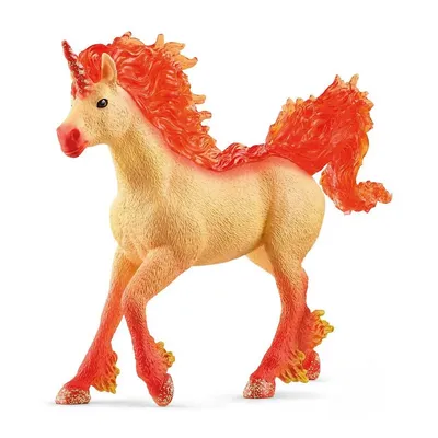 Bayala: Elementa Fire Unicorn Stallion