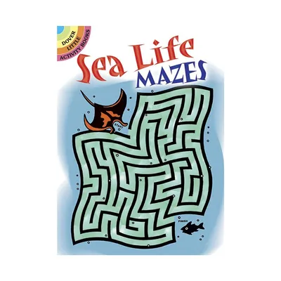 Sea Life Mazes Activity Book