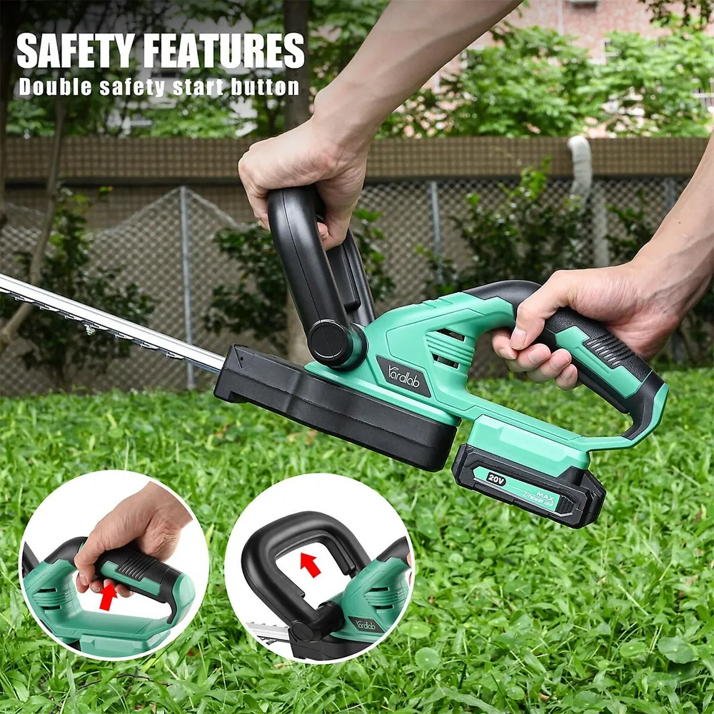 IRONMAX 3.6V 2-in-1 Cordless Grass Shear Cutter Shrub Trimmer w