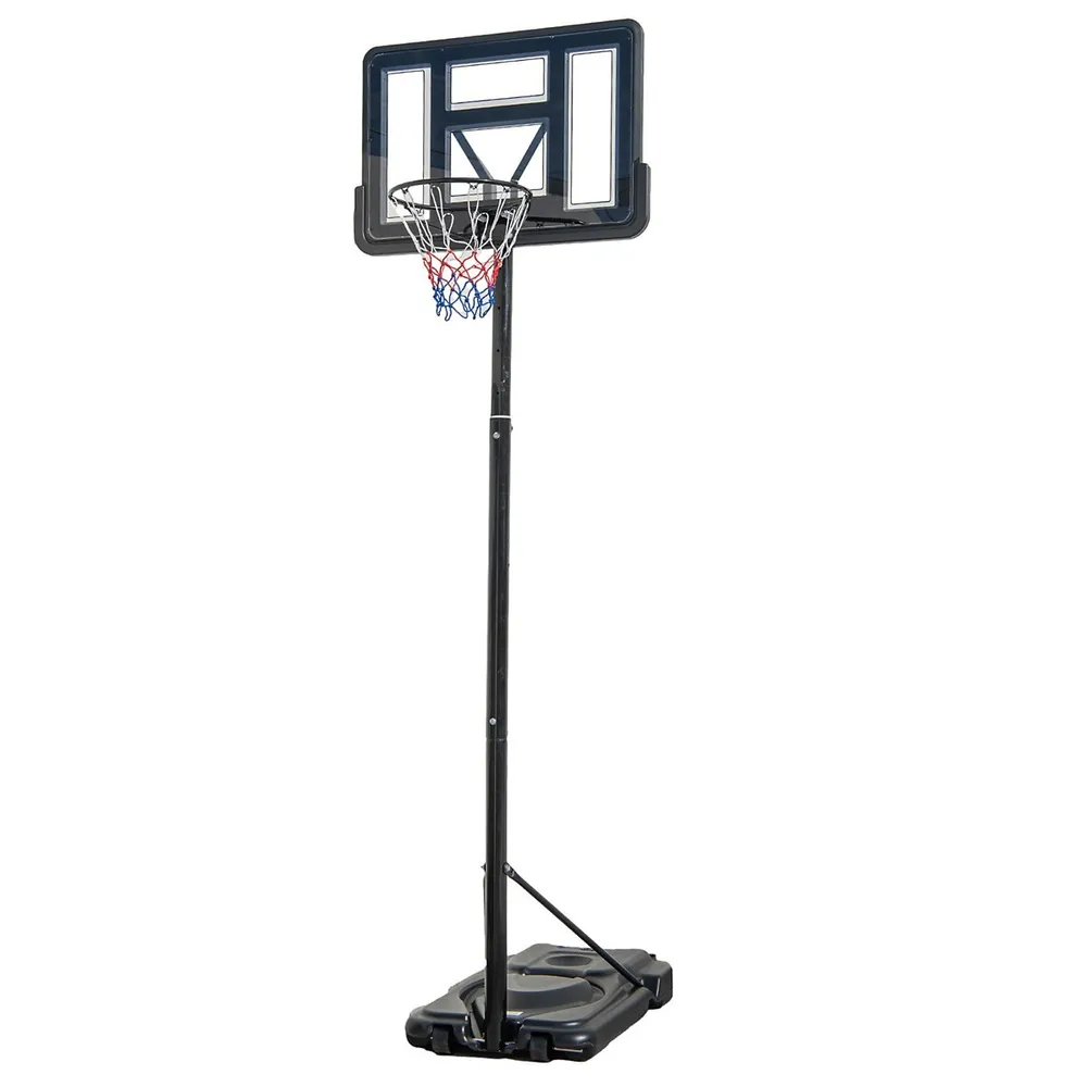 Costway 4.25-10FT Portable Adjustable Basketball Hoop System with