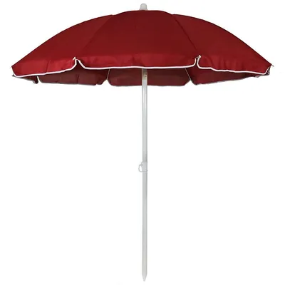 5' Beach Umbrella With Tilt Function