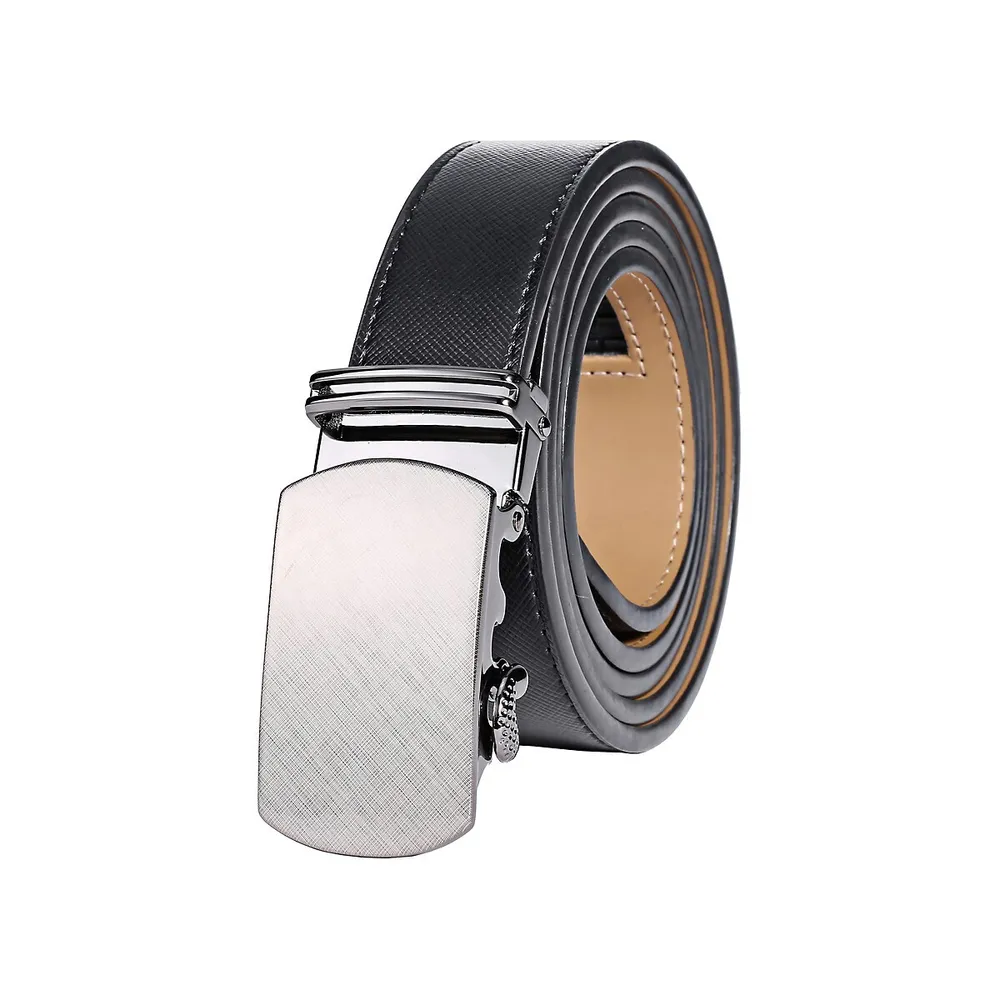 Wreathed Crafted Leather Ratchet Belt