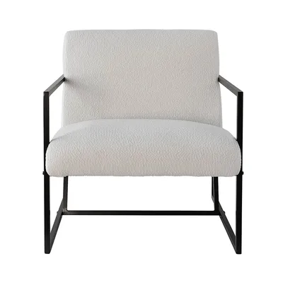 Ava Boucle Accent Chair