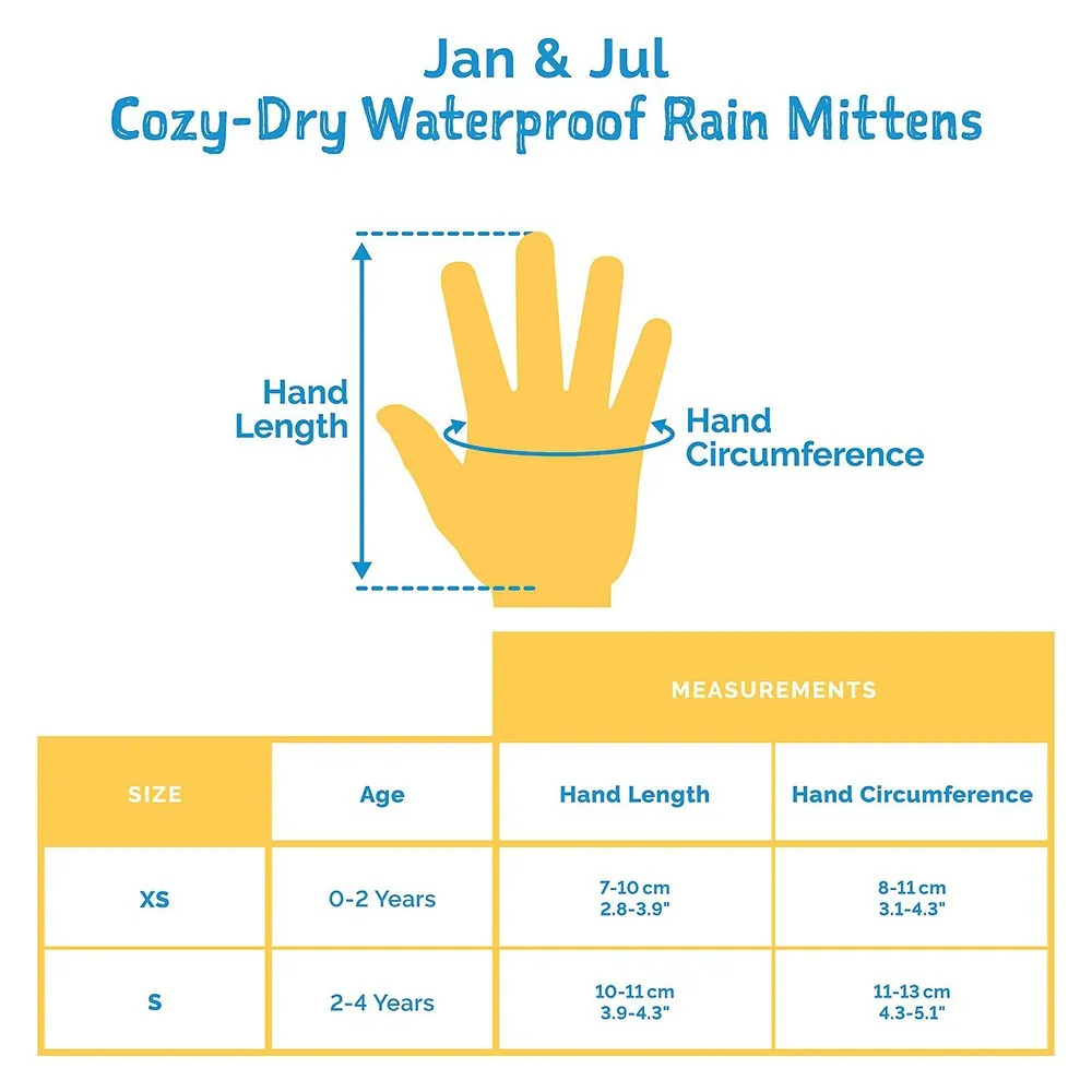 Cozy-dry Waterproof Rain Mittens For Boys & Girls