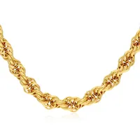 18kt Gold Plated Rope With Magnetic Clasp