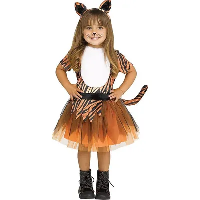 Tigerrr Toddler Girl Costume