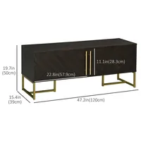 Tv Stand For Tvs Up To 55 Inches Tv Console Table With Door