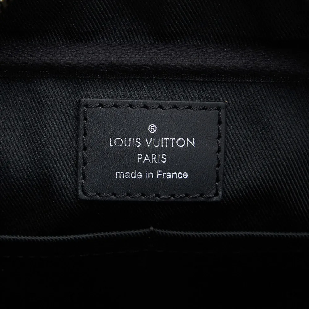 Pre-owned Louis Vuitton Toiletry Pouch Monogram Eclipse Gm Black/grey