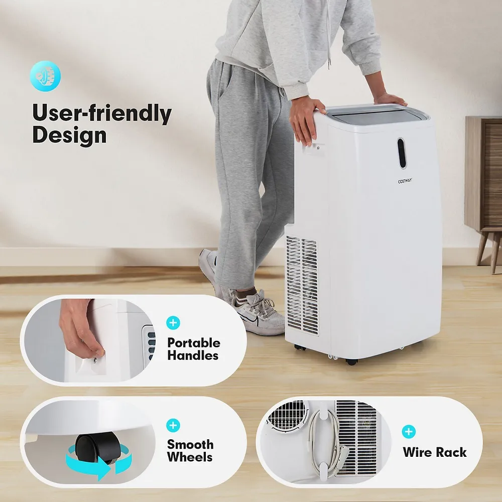Costway Btu Portable Air Conditioner 4-in-1 Air Cooler W/ App u0026 Wifi Smart  Control | Southcentre Mall