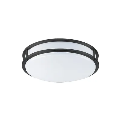 Ceiling Light With Integrated Leds, 12" Diameter, From The Milano Collection