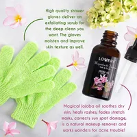 Luxury Spa Bath Gift Set - Magnolia Jasmine Scented With Jojoba Oil