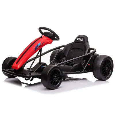Electric Gokart, 24v Outdoor Racer Drifter Go Kart For Kids And Adult
