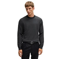 Textured Virgin Wool Sweater