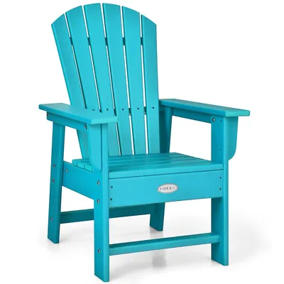 Patio Kids' Adirondack Chair Seat Weather Resistant For Ages 3-8