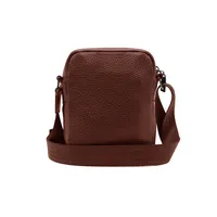 Leather Traveler Compact Crossbody Bag