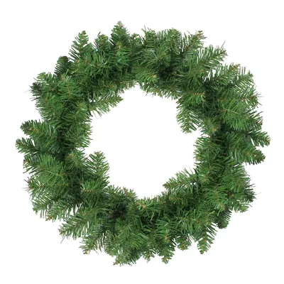 Buffalo Fir Artificial Christmas Wreath - 20-inch, Unlit