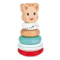 Sophie La Girafe Stackable Roly-poly Wooden Toy