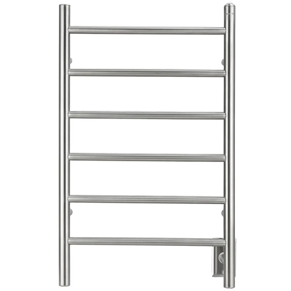 Ancona Comfort 6-bar Wall Mount Plug-in And Hardwire Towel Warmer