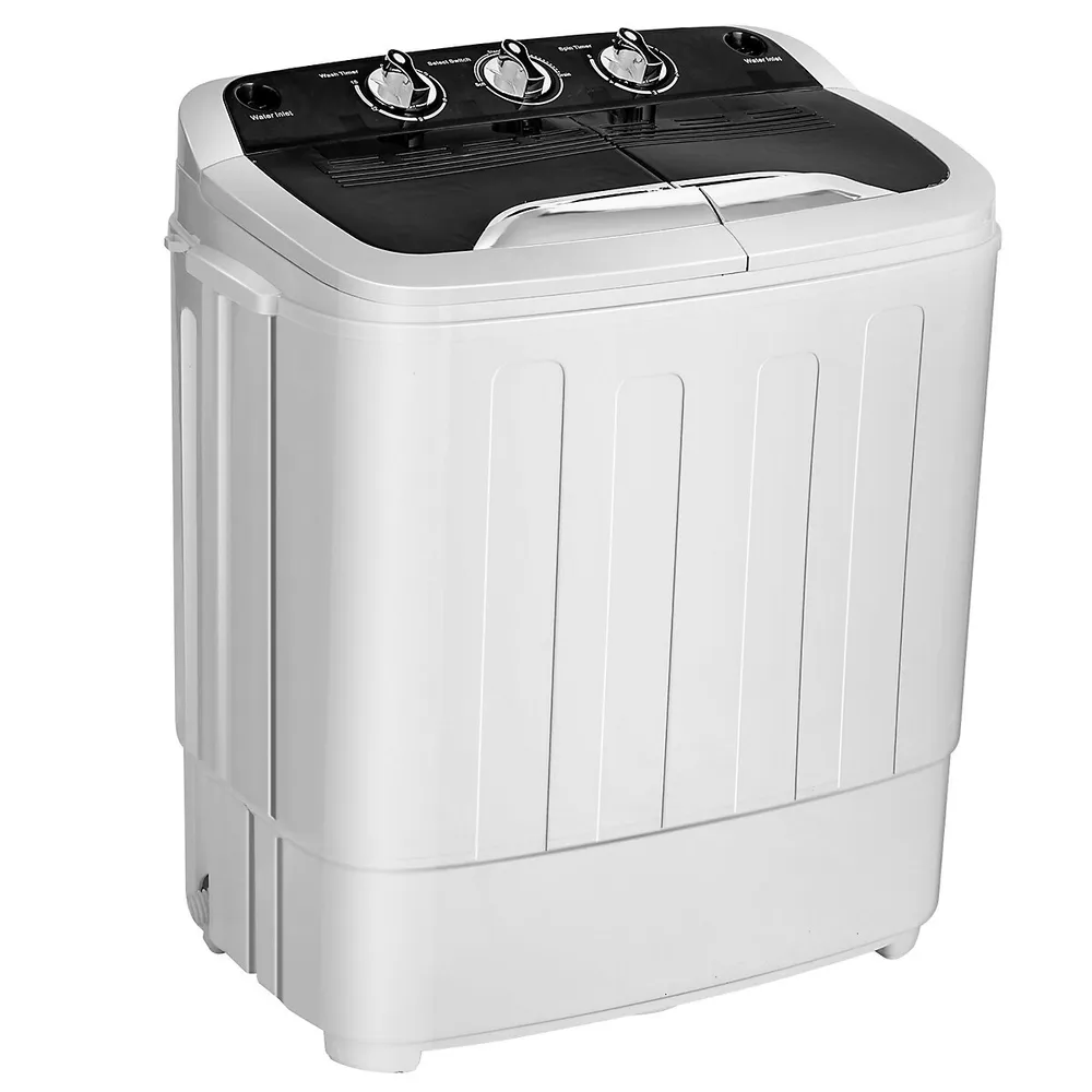 Full-Automatic Laundry Wash Machine Washer/Spinner W/Drain Pump