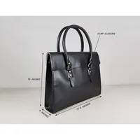 Leather Briefcase Bag Women