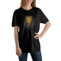 Dc Comics Black Adam Lightning Bolt T-shirt