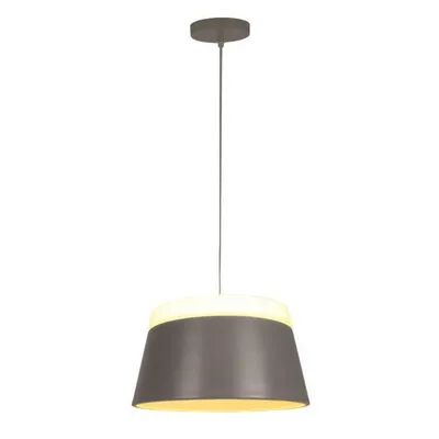 Pendant Light, 13.77 '' Width, From The Jazzi Collection, Gray