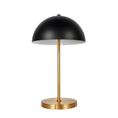 Table Lamp, Height 20.1", From The Bradford Collection, Black And Gold