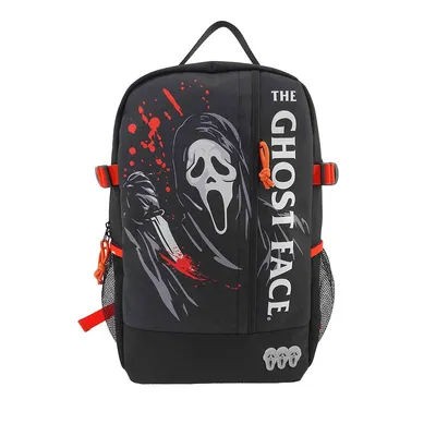 Scream Ghostface Bloody Knife 19" Backpack